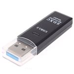 LogiLink Cardreader USB 2.0 Stick external for SD/MMC lector de tarjeta  Negro