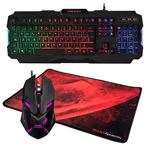 Kit Teclado Raton Y Alfombrilla Mars Gaming