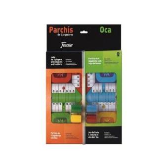 Tablero Pequeño Parchis 4 / Oca + Accesorios - 1
