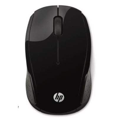 Ratón HP 200 inalámbrico 1000 DPI ambidiestro negro con receptor USB - Imagen 3