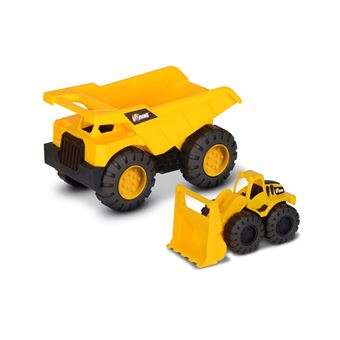 Camión Volquete + Pala cargadora Nikko Toys Building Machine team