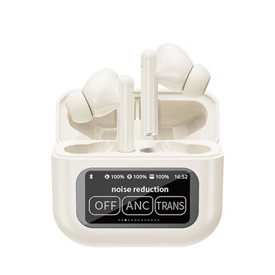 Dam Beige/Claro Auriculares Tws Kw-07 Bt 5.4 Cancelación Ruido