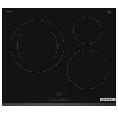 Placa De Inducción Bosch Pij631bb5e 3 Zonas Negro