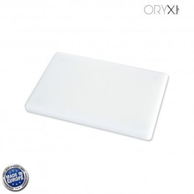 Tabla Cortar Polietileno 30x20x1,5 Cm. Color Blanco