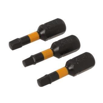 Triton 690242 - Puntas cuadradas para atornillador de impacto, 3 pzas