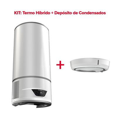 Termo Eléctrico, Ariston, Lydos Hybrid Wifi 100 Litros + Depósito De Condensados, Clase Energetica A