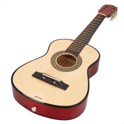Guitarra De Jugeute Para Niños Woomax Madera Diseño 6 Cuerdas