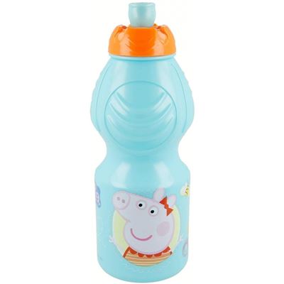 Botella Plástico Peppa Pig 400 Ml 18 Cm