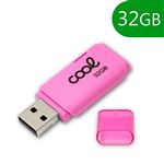 Pen Drive USB x32 GB 2.0 COOL Cover Rosa