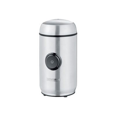 Molinillo De Café Y Especias 50 Gr. Severin Km 3879 Acero Inoxidable Cepillado / Negro 150 W