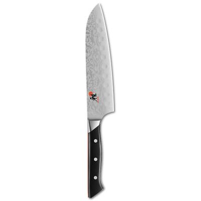 Miyabi Santoku 600d cuchillo con hojas cryodur acero cmv60 diseño adamascado 64 capas 180