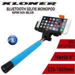 Palo Selfie Kltech bluetooth azul
