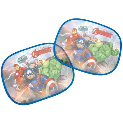 Set De 2 Viseras Parasol Para Ventanas Marvel Vengadores