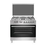 Eas Electric Efg9h60x cocina de gas 5 zonas horno inox 90