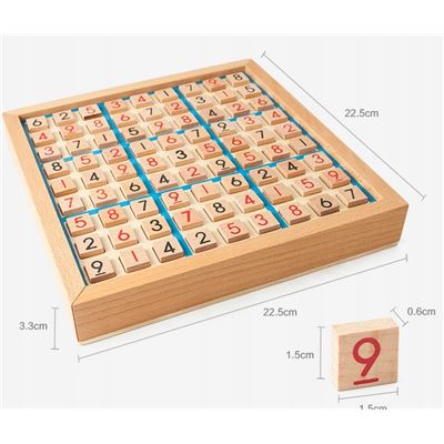 LEWANG hx1212 Tablero de juego Sudoku de madera, Juegos Los mejores precios | Fnac