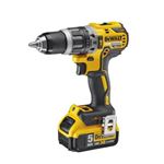 Taladro percutor DeWalt DCD796P2-QW 18V amarillo y negro