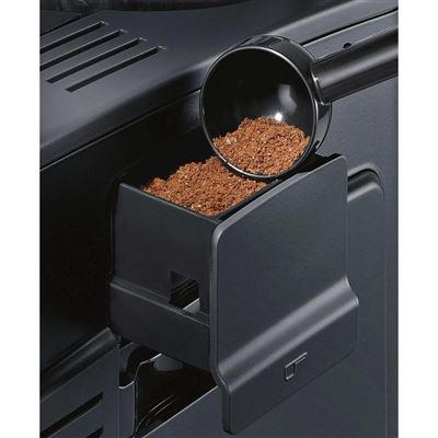 Cafetera superautomática - DE LONGHI 370.95T, 19 bar, 1450 W, 0,5 l, 2  tazas, Inox