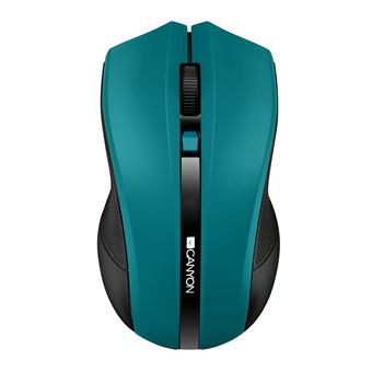 Raton inalambrico Canyon 2.4Ghz 1600 DPI 4 botones Verde CNE-CMSW05G