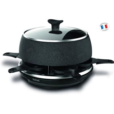 Raclette Cheese N'co Tefal Re12c812 Para 6 Personas Negro
