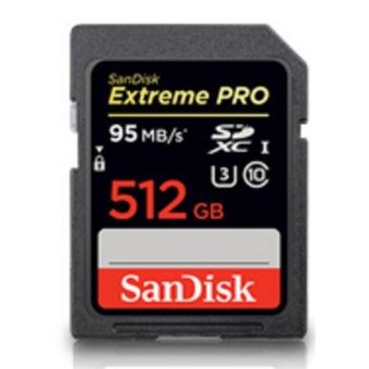 Sandisk 512GB Extreme PRO SDXC 512GB SDXC UHS-I Class 10 - Memoria flash - 1