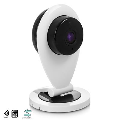 Cámara Ip Dam Con Wifi Y Audio De 2 Vías, Para Interior Y Exterior Blanco