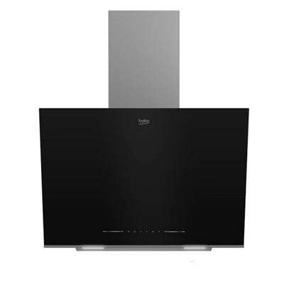 Campana Extractora Decorativa Beko Bhca66641bbhs 60cm Cristal Negro