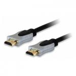 Cable HDMI 2.0 Equip 119347 - Alta Velocidad - Macho / Macho - Ethernet - hq - 10 Metros - Negro