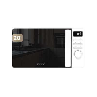 Microondas Evvo M20 20l Grill 800w Blanco