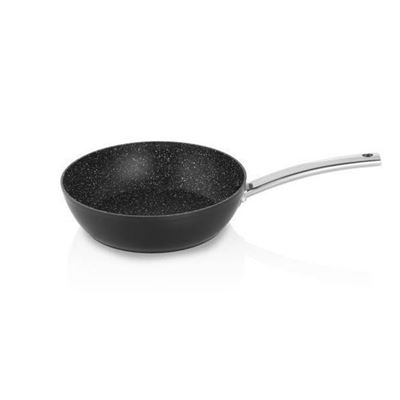 Sartén Orbegozo Sfh 9520 Honda, Aluminio Forjado, Revestimiento De Piedra Antiadherente, Diámetro 20cm