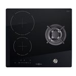 Placa Gas e Inducción Vitrokitchen VG601NN 3f Nat