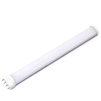 Bombilla BeMatik tubo LED 2G11 4pin luz fría 321mm 12W