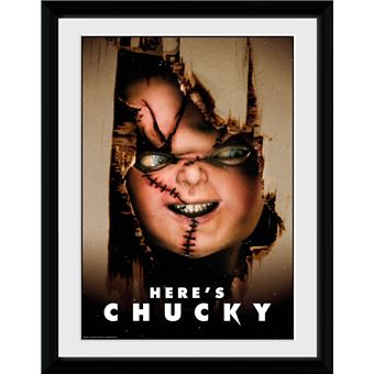 Fotografía Enmarcada Chucky Here's Chucky