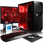 Gaming PC Vibox - A8-9600, Radeon R7, 8 Gb DDR4 RAM, 2TB HDD, 22"" HD Écran, Windows 10 Pro
