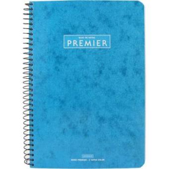 Bloc Espiral din a5 Tapa Blanda 80 Hojas Cuadriculado 90gr - 1