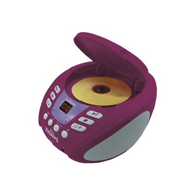Reproductor De Cd Bluetooth Con Luces Y Usb - Frozen Lexibook