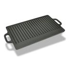 Barbacoa Placa De Parrilla Plancha Hierro Fundido Reversible Cocina