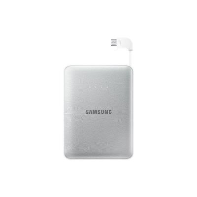 PowerBank Samsung (8.400 mAh, 2 A, Micro-USB, Plateado)