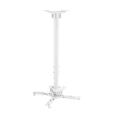 Soporte De Techo Para Proyectores, Altura 60-90cm, Blanco