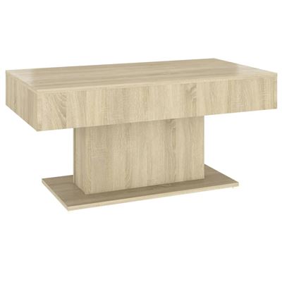 Vidaxl Mesa De Centro Aglomerado Color Roble Sonoma 96X50x45cm