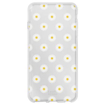 Funda de Silicona TechCool para Hisense C30, Primavera Mini-Margaritas Transparente - 1