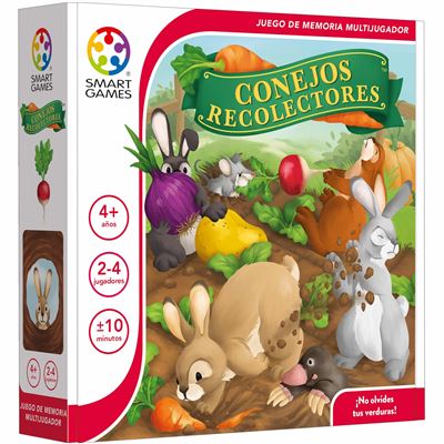 Conejos Recolectores Juegos de tablero smart games +4