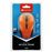 Raton Mini inalambrico 1200 DPI Receptor Nano, Interruptor de on/off, Superficie de goma naranja CNE-CMSW1O_2