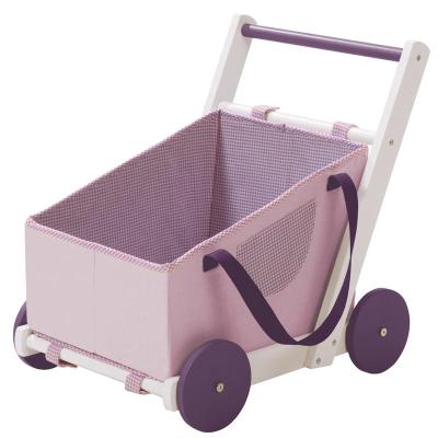 Carrito de muñecas Fienchen, Lila y Violeta