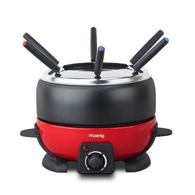 Fondue Hkoenig Alp1800 6 Personas Rojo