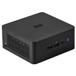 Barebone ASUS NUC 13 Pro - Intel Core i5-1340P, Intel Iris Xe Graphics, sin Memoria, sin Almacenamiento, sin Sistema Operativo, Incluye Cable de alimentación Negro