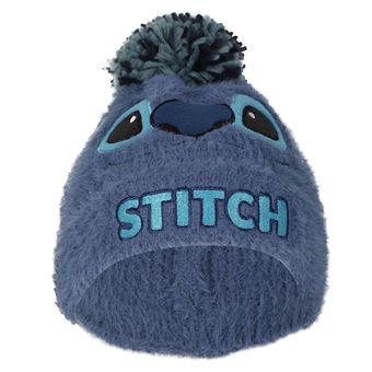Gorro Stitch Fluffy Pom Beanie azul talla unica Merchandising