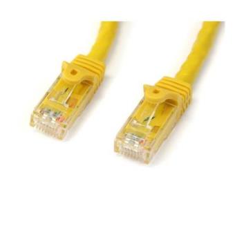 StarTech.com Cable de 2m Amarillo de Red Gigabit Cat6 Ethernet RJ45 sin Enganche - Snagless - cables de red - 1
