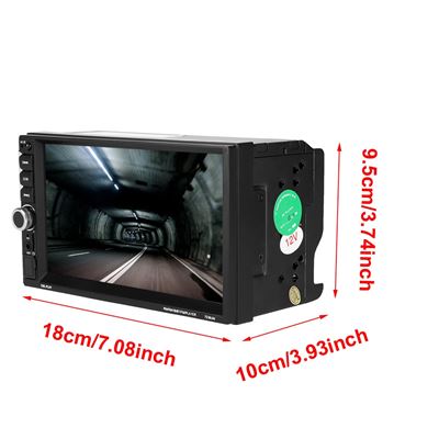 Radio para coche MP5 MP5-7036UM 7 2Din Radio del coche Bluetooth Pantalla  táctil - Autoradios - Los mejores precios