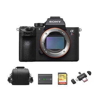 Sony A7R III Body + SD 64Go + Bolsa + NP-FZ100 Battery + Lector de tarjetas - 1