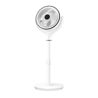 Ventilador De Pie Fabrilamp Chorlito Regulable Con Mando A Distancia Y Temporizador 40w Motor Ac 6 Velocidades